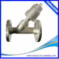 Single Actuator 2/2Way Angle Valve With Stainless Steel Body